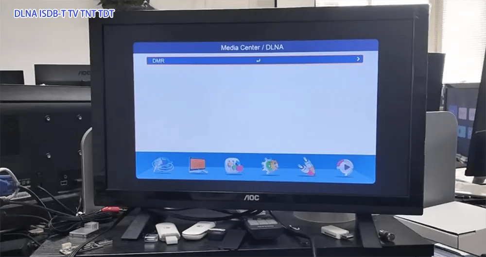 DLNA for ISDB-T sintonizador de televisión digital terrestre full hd
