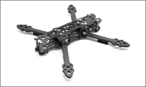 Китайский завод по обработке углеродного волокна с ЧПУ изготовил раму БПЛА по индивидуальному заказу