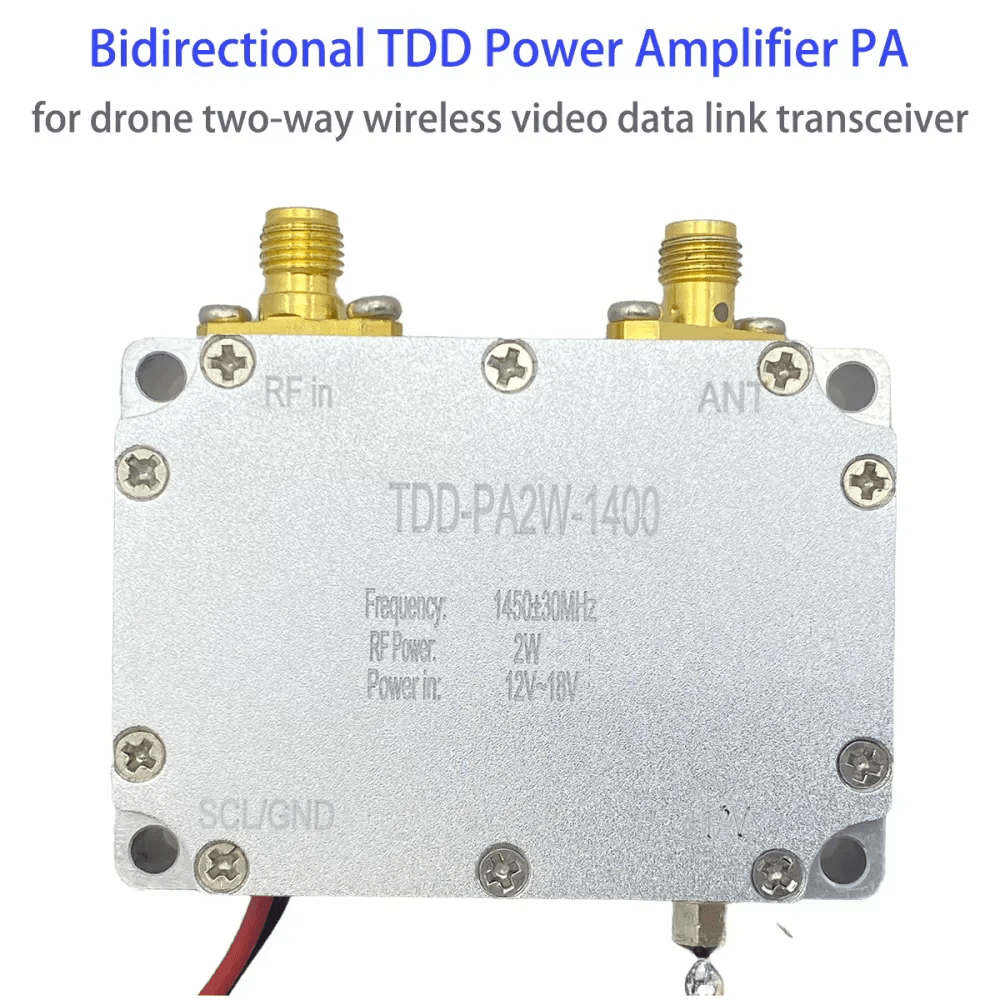 Линейный RF усилитель 2–10 Вт для FPV и беспилотников, модуль PA высокой мощности