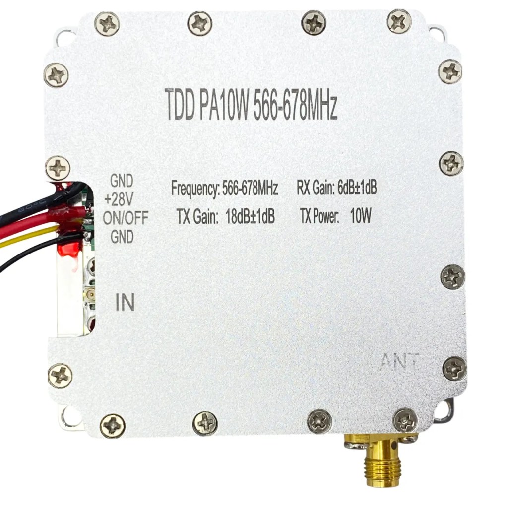 Усилитель мощности 10 Вт, 566–678 МГц